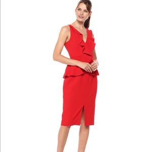 Eliza J/NWT Plus Size V-Neck Sheath Dress